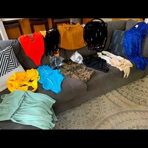 12 piece Haul 2 piece Sets, bikinis, shirt Fashion Nova